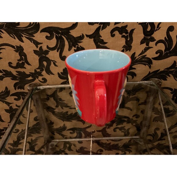 DisneyTinkerbell coffee tea coco mug double sided raised picture of Tink - Picture 4 of 5